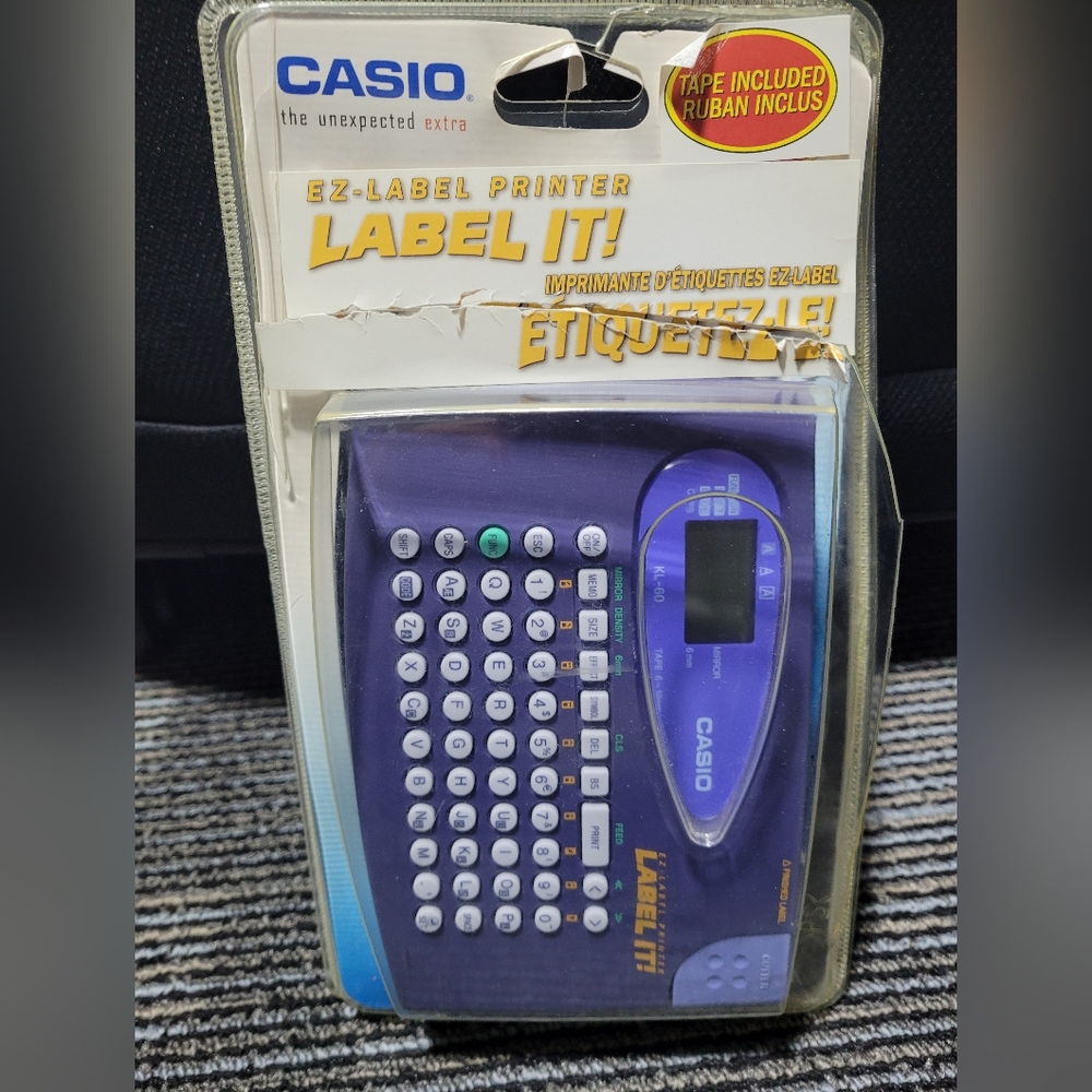 Casio Purple Label Printer, Like NEW